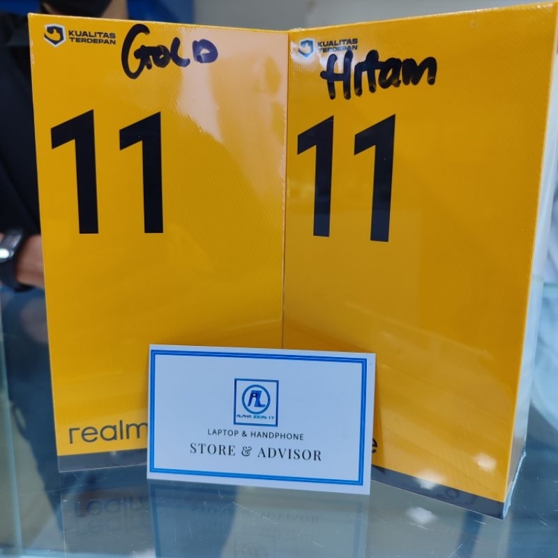 Realme 11 4G RAM (8 GB + 8 GB) ROM 256 GB Support NFC Garansi Resmi 1th New