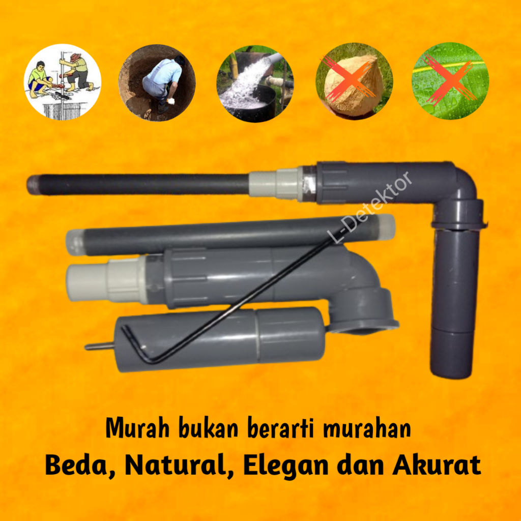 Dowsing rods Radar air bawah tanah