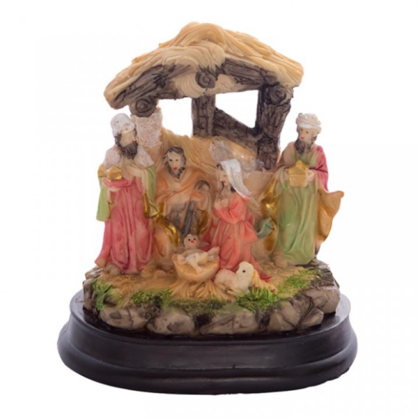 Promo Pajangan Natal Gua Nativity Lampu Patung Natal Kelahiran Yesus Berkualitas