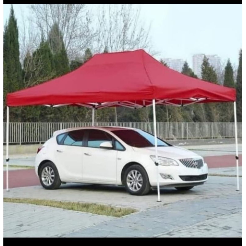 TENDA LIPAT UKURAN 3X4,5 PREMIUM TEBAL BESI 1,2 MM