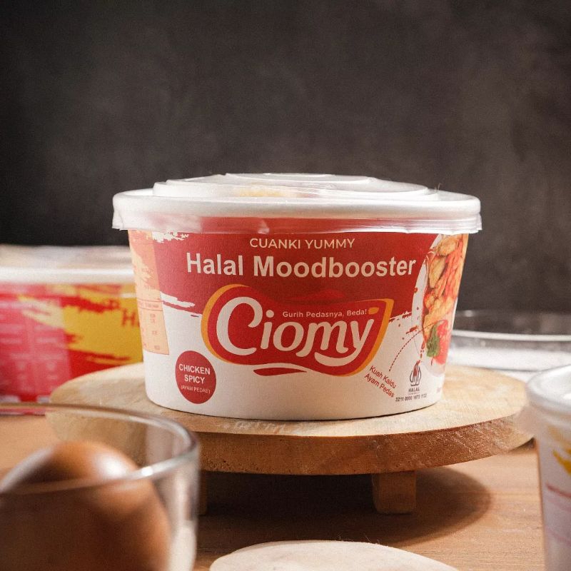 

Ciomy Cuanky Cup Chicken Spicy, Cuanki Ayam Pedas Halal, Dengan Perasa Alami & Tanpa Pengawet