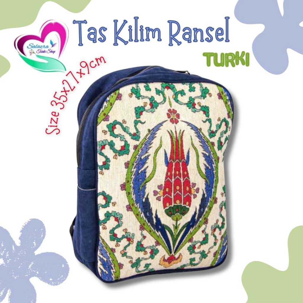 Tas Ransel Kilim Turki | Tas Turki | Souvenir Turki | Oleh Oleh Turki