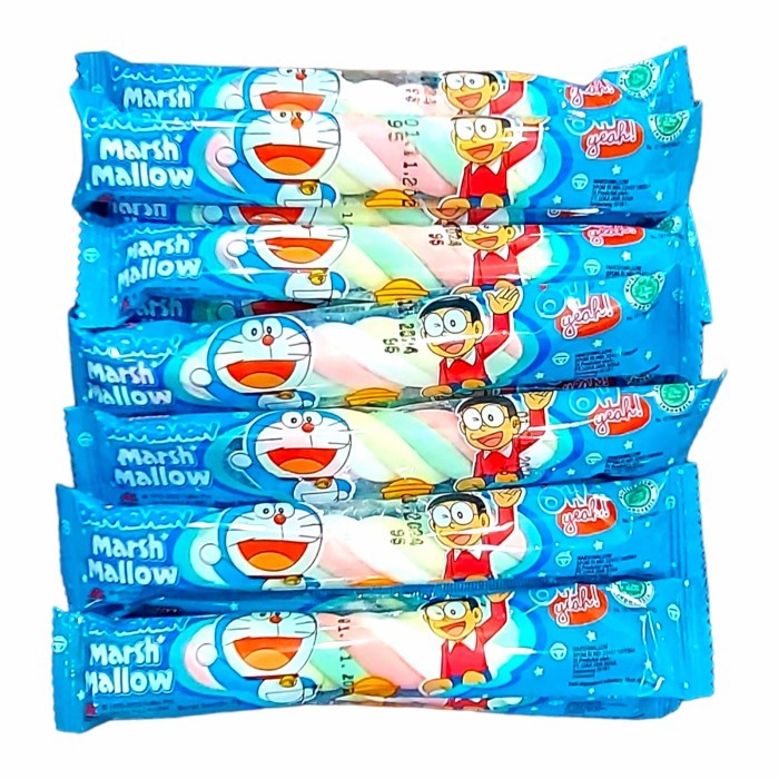 

MARSHMALLOW DORAEMON 1 PAK ISI 20