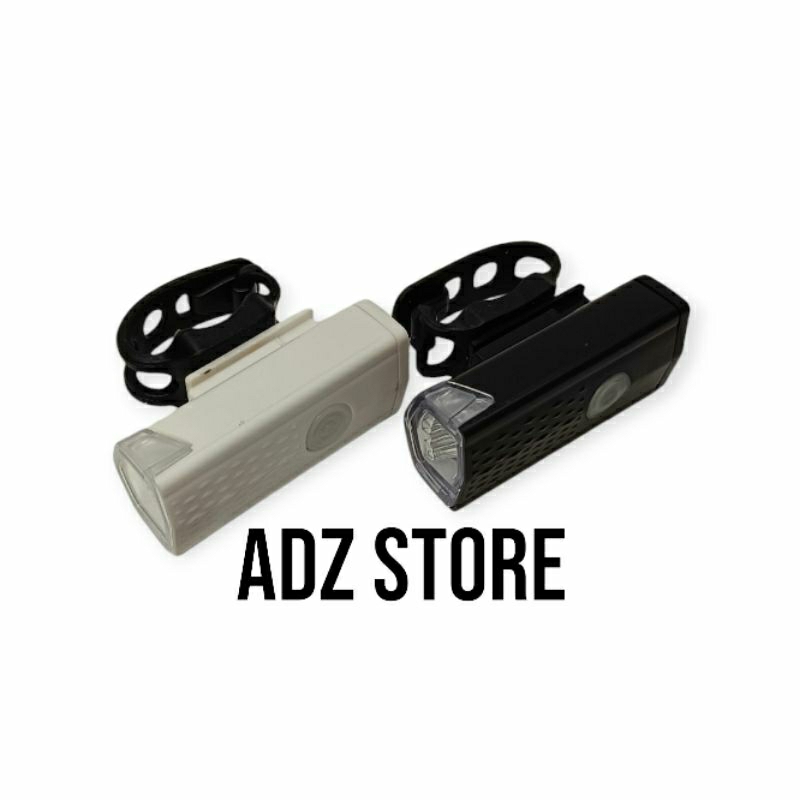 lampu senter depan sepeda usb bisa di cas rechargeable model 1