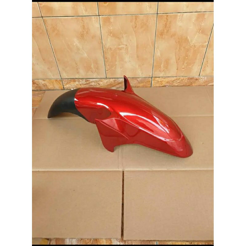 spakbor slebor selebor depan jupiter MX lama old warna merah MX lama