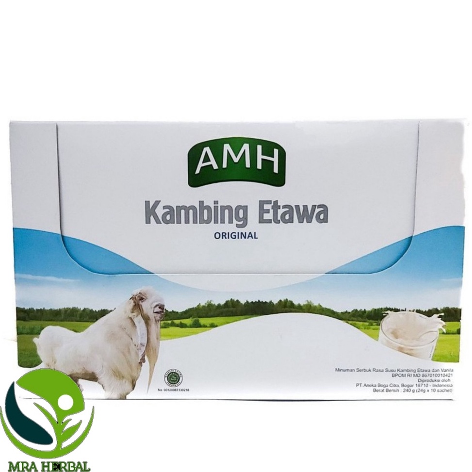 

[COD 9U94] Susu Kambing Etawa AMH Full Cream | PER BOX | 250 gr ORIGINAL Pasti Murah