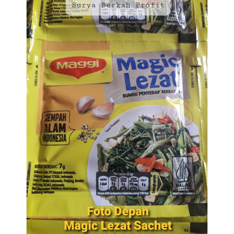 

GCG9E Magic Lezat Bumbu Penyedap 36pcs 66