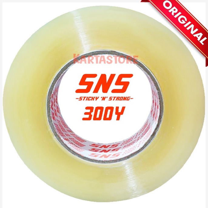 

[COD 8V83] LAKBAN BENING-COKELAT JUMBO 300 YARD STICKY N STRONG SNS PROMO 41