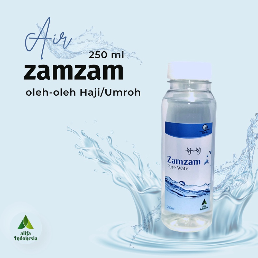 

[Produk BC86] Air zamzam asli air zamzam original barcode 100% 250 ml 68