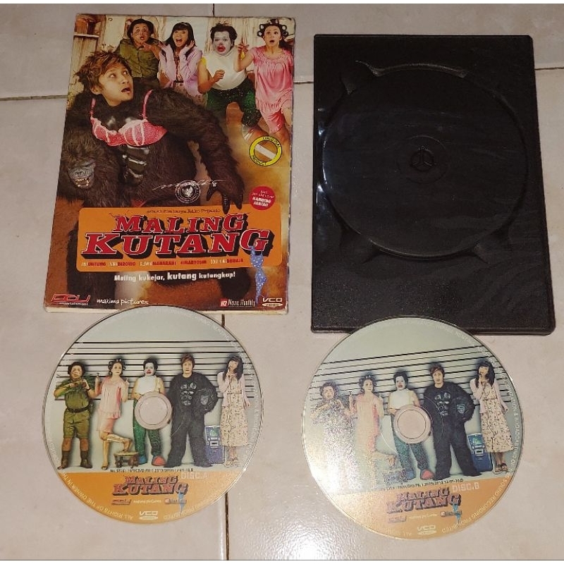 vcd Indonesia Original MALING KUTANG ( 2 disc )