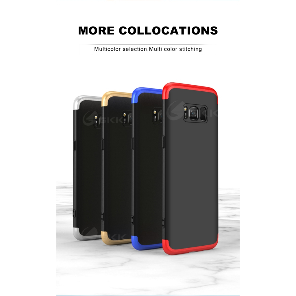 Samsung Galaxy S8 / S8+ / S8 Plus Hard Case Armor 360 GKK 3in1 Full Cover