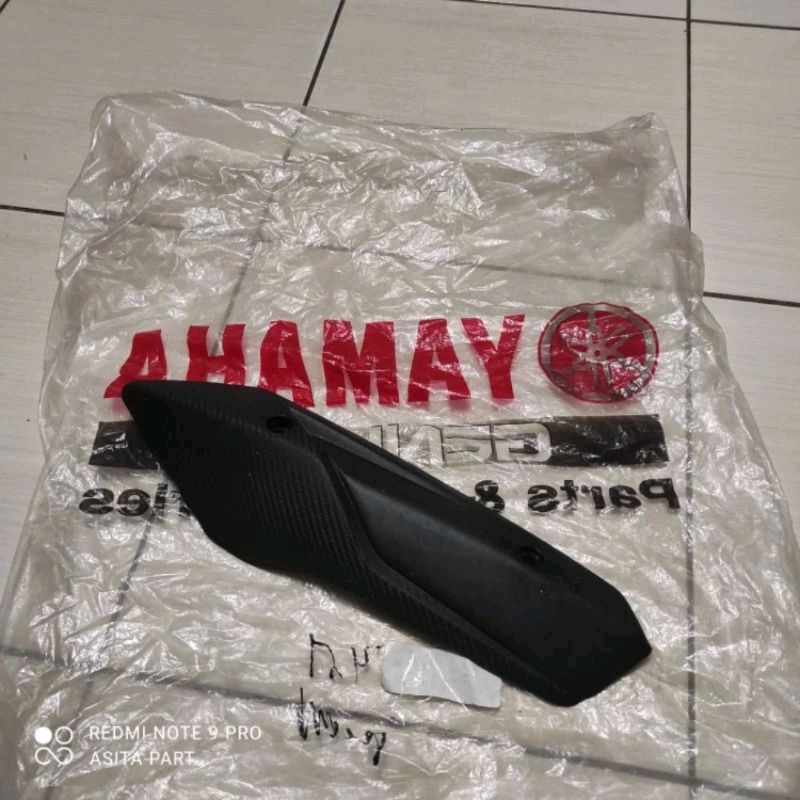tameng cover tutup knalpot mio m3 original ygp