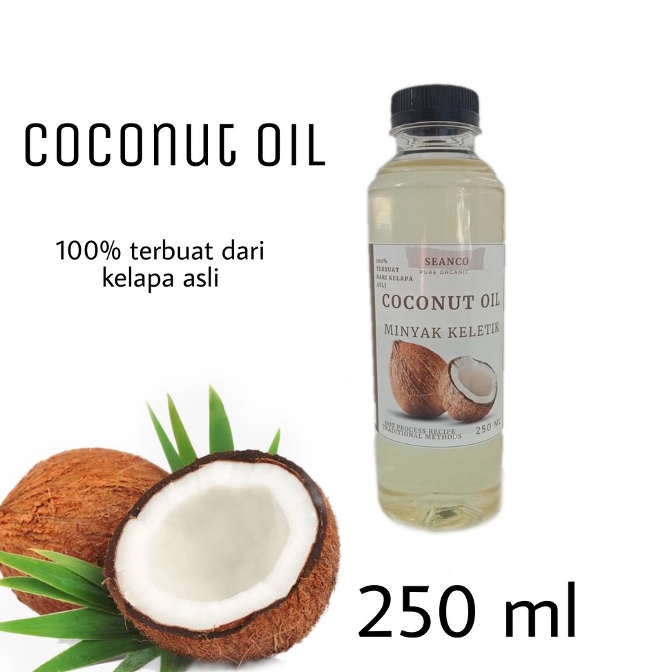 

K7P Minyak kelapa asli 250 ml | keletik | kelentik | kletik | coconut oil | seanco cbkc7