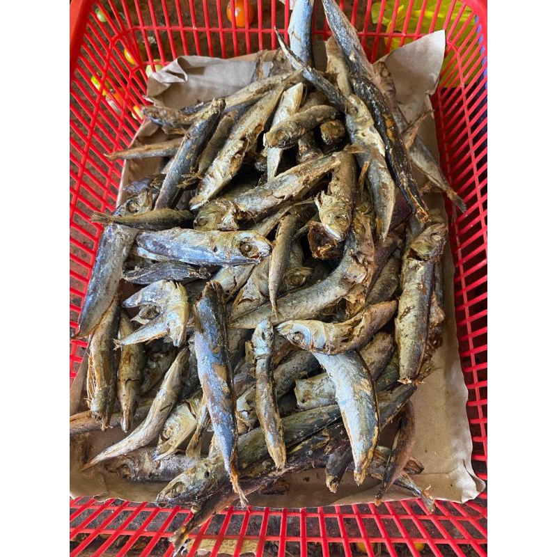 

Ikan asin rebus layang/tongkol/selar