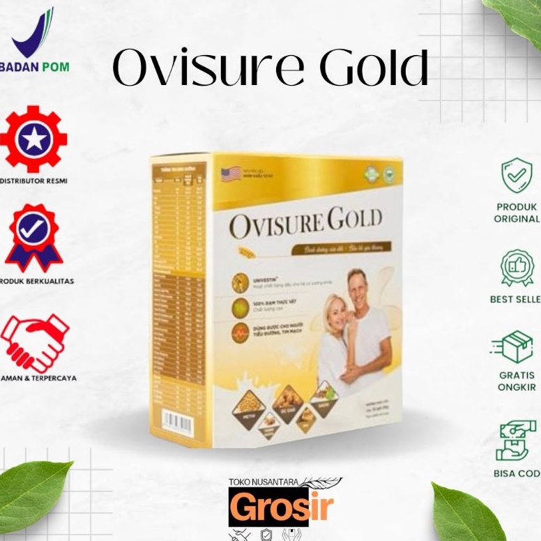 

[Produk S962] TERBARU!!! Ovisure Gold Susu Kesehatan Untuk Atasi Tulang Dan Nyeri Sendi 84