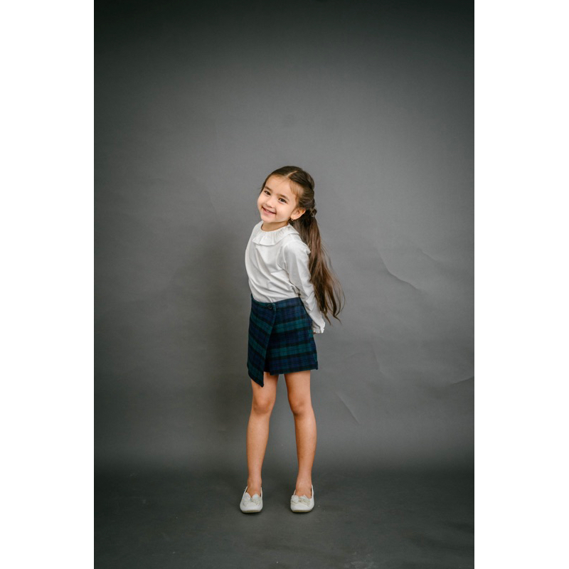 HOLLY WHITE SHIRT | Atasan Anak Perempuan | TWINKLE COLLECTION