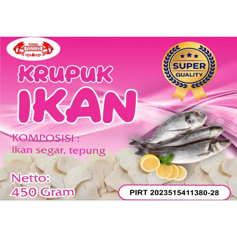 

DUA PUTRA TANJUNG Krupuk ikan merah l