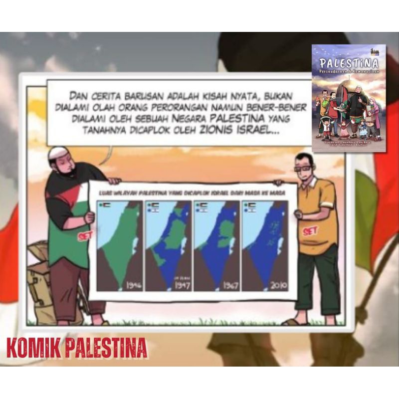 KOMIK PALESTINA PERSAUDARAAN &amp; KEMANUSIAAN