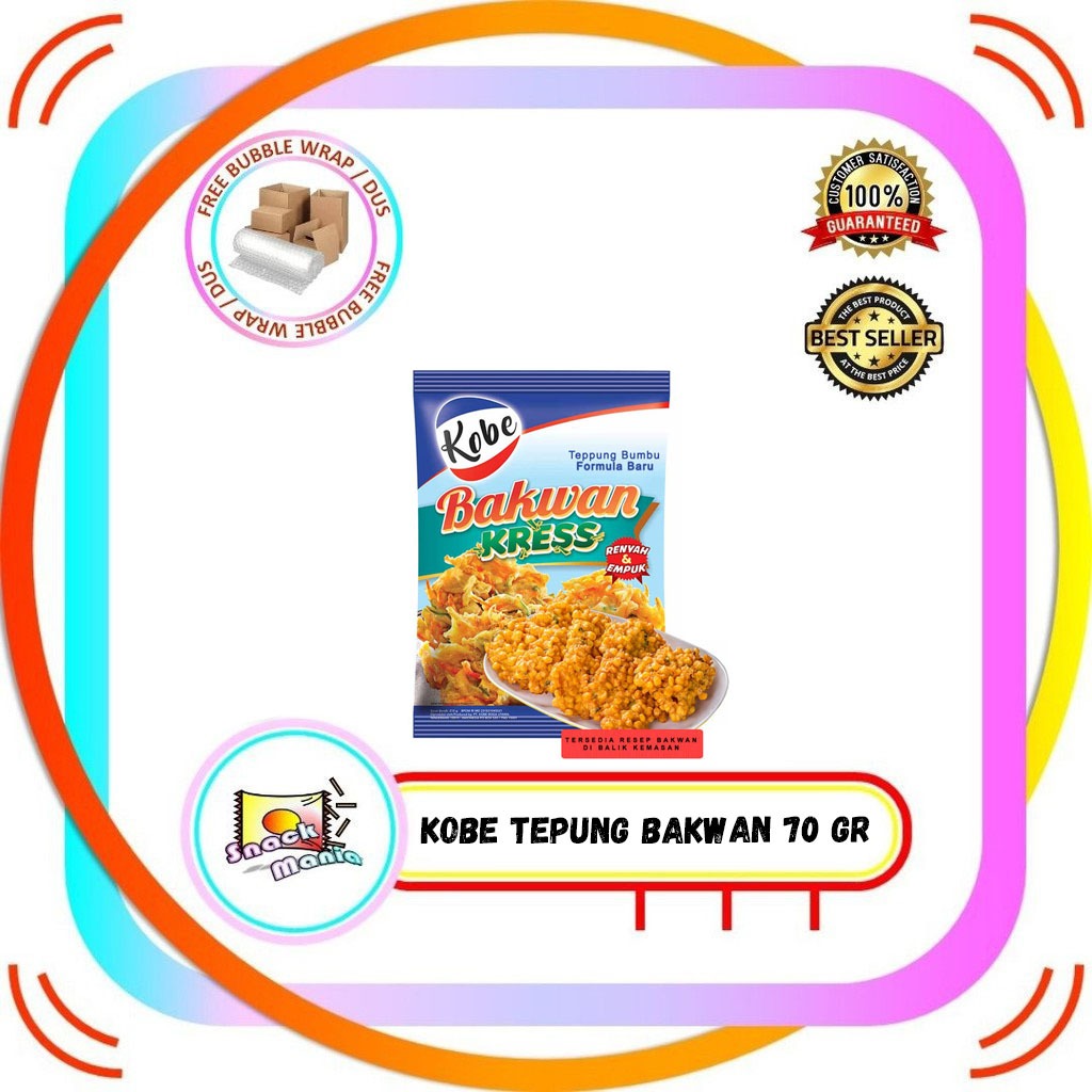 

Kobe Tepung Bakwan Perkedel Kress ~ 70 gr