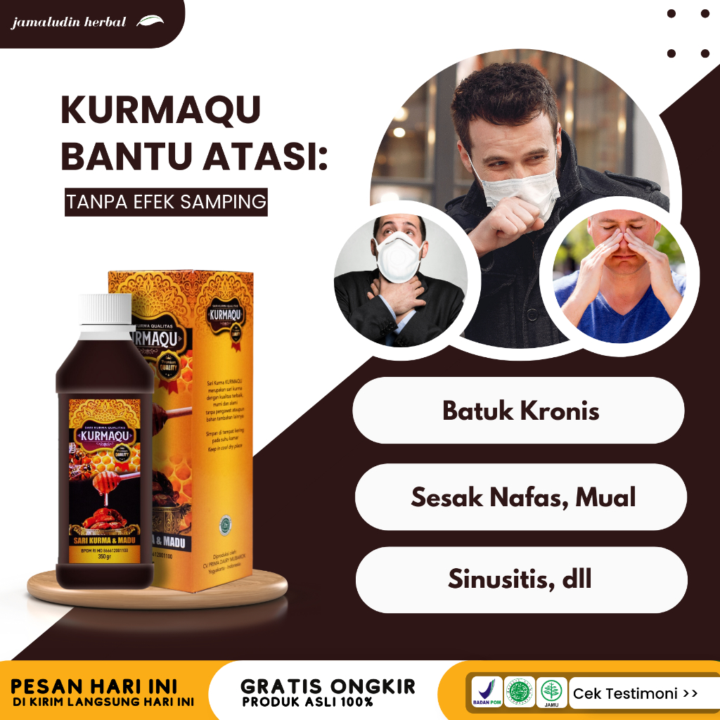Obat Batuk Bronkitis Alami - Obat Batuk Menahun Herbal - Obat Batuk Berdarah Alami - Obat Herbal Bat