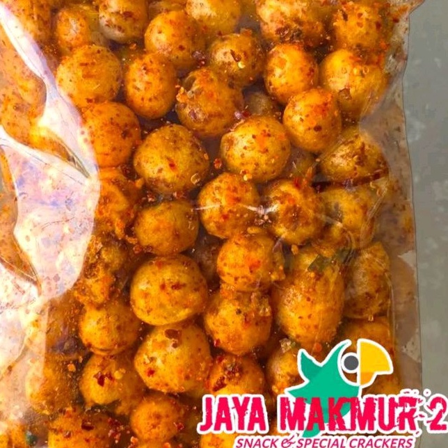 

[Produk JO100] cimol kering pedas daun jeruk 1kg super pedas 6ldbo