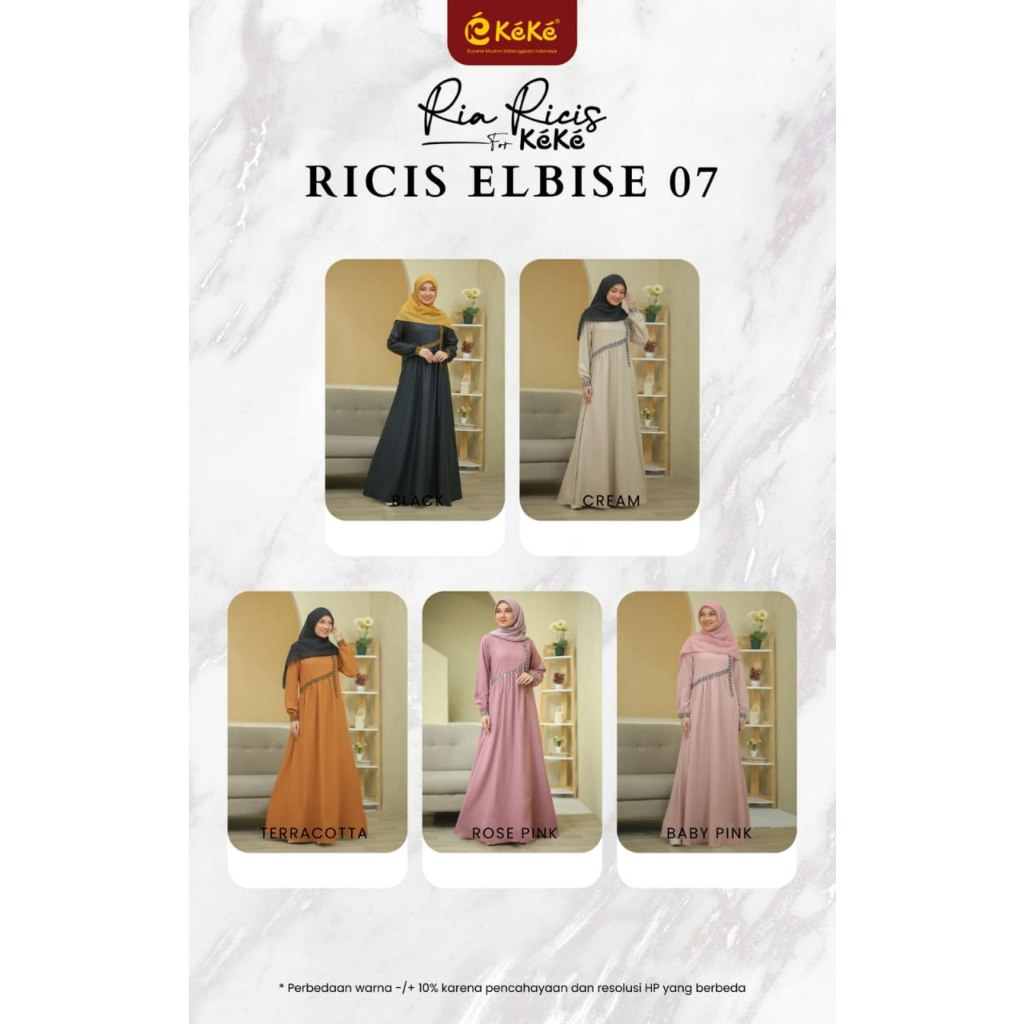 GAMIS KEKE ELBISE 07 TERBARU 2023
