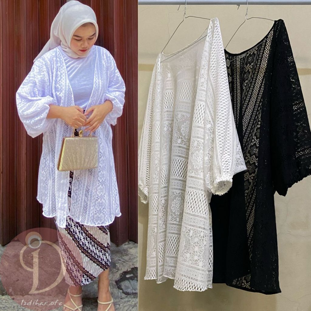 Daili Outer / outer lace malika full / outer brukat Jumbo / outer panjang / outer brukat / outer bru