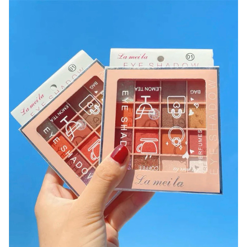 eyeshadow lameila 16 warna