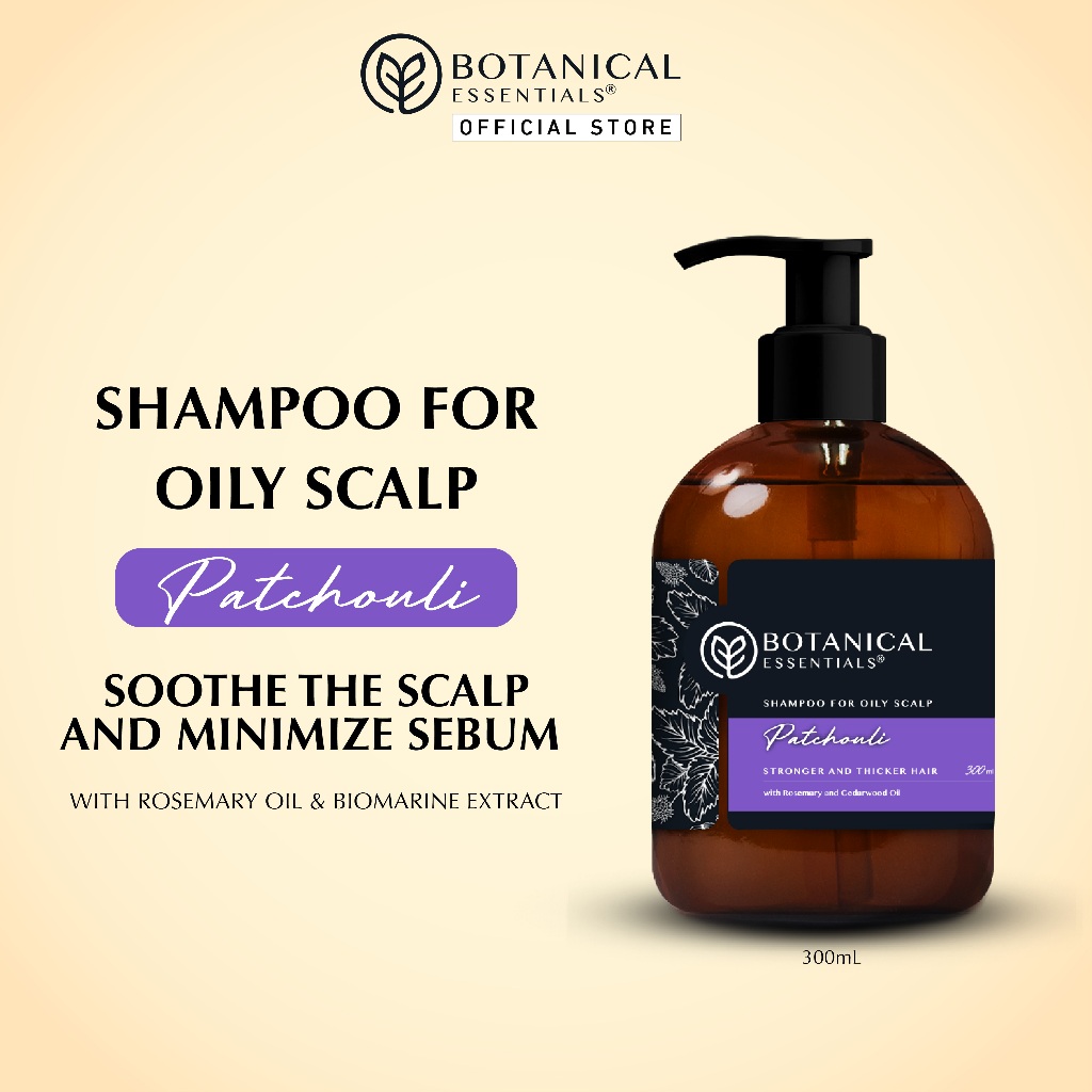 	 Botanical Essentials - Shampoo For Oily Scalp PATCHOULI 300ML	