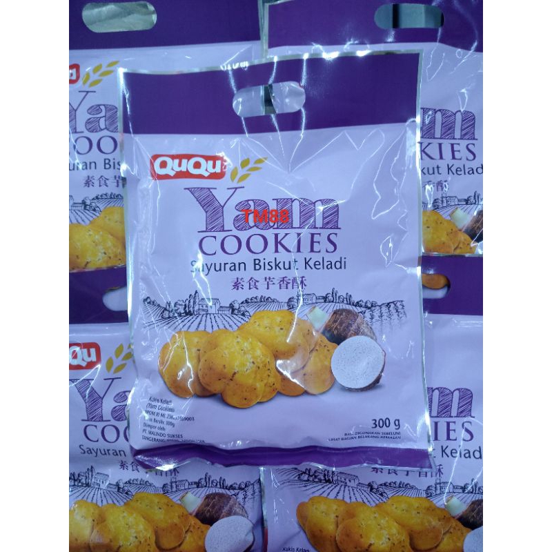 

KUKIS KELADI YAM COOKIES/SAYURAN BISKUIT KELADI YAM COOKIES QUQU