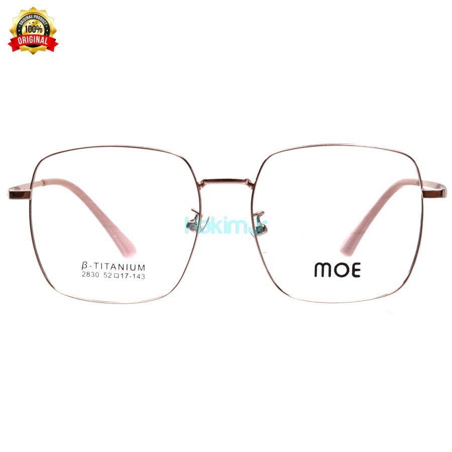 Frame Kacamata Moe 2830 C03 B-Titanium Original