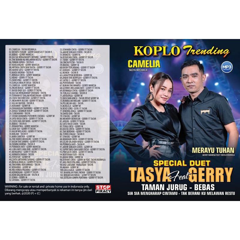 KASET VCD DVD MP3 KOPLO MERAYU TUHAN