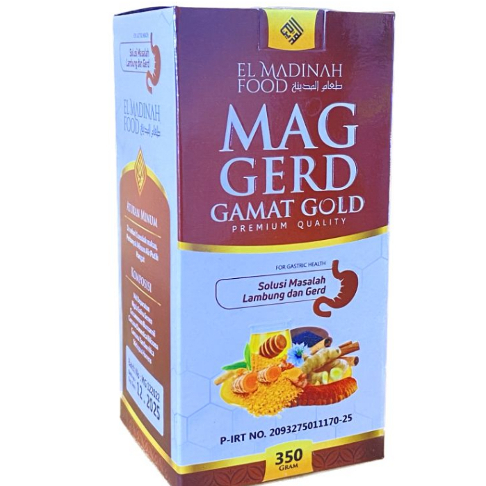 

MADU MAGGRED EL MADINAH FOOD (350GR) / MADU MAG GRED MAGAT GOLD SOLUSI MASALAH LAMBUNG DAN GRED