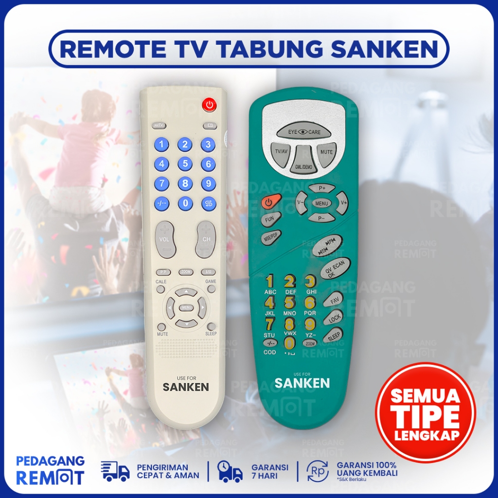 REMOT REMOTE TV SANKEN TABUNG
