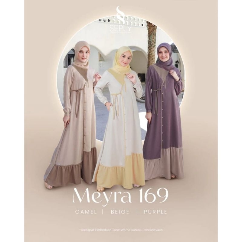 GAMIS SEPLY TERBARU MEYRA 169 BAHAN PRILLY