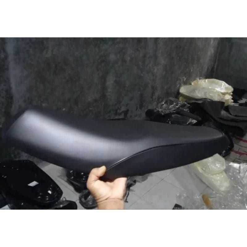Jok supra x 125 karbu standar original kulit berkualitas
