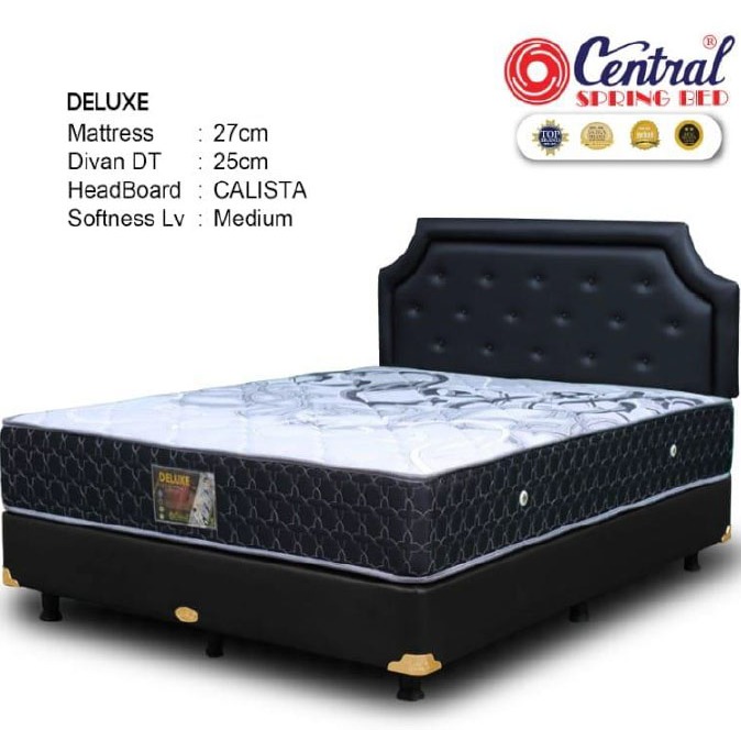Central Kasur Springbed Deluxe Florida 160x200 - Full Set 160 x 200 Harga Pabrik