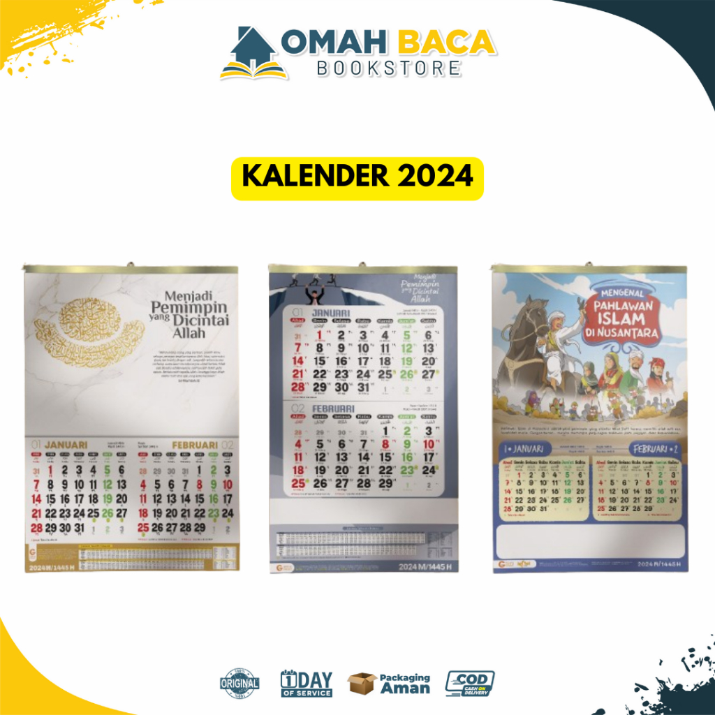 

Ready Kalender 2024 - Kalender Anak Muslim - Kalender Regional - Kalender kaligrafi - Kalender Harian 2024