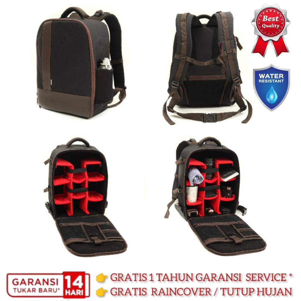 Tas Kamera Backpack DSLR Maxx Mx700 Tas Ransel Kamera DSLR Mirrorless Laptop Waterproof dan Shockpro