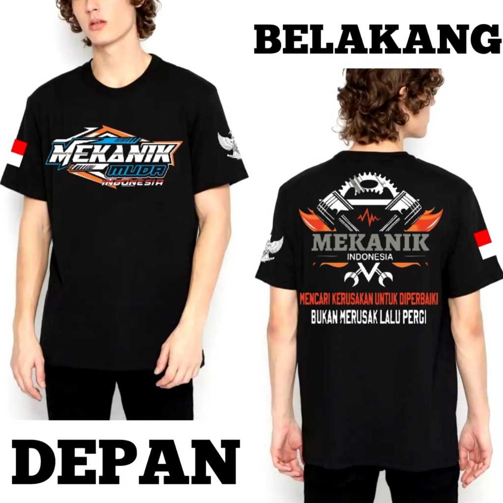 KAOS BAJU MEKANIK MUDA