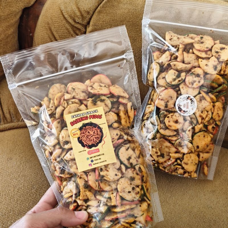 

krupuk seblak daun jeruk
