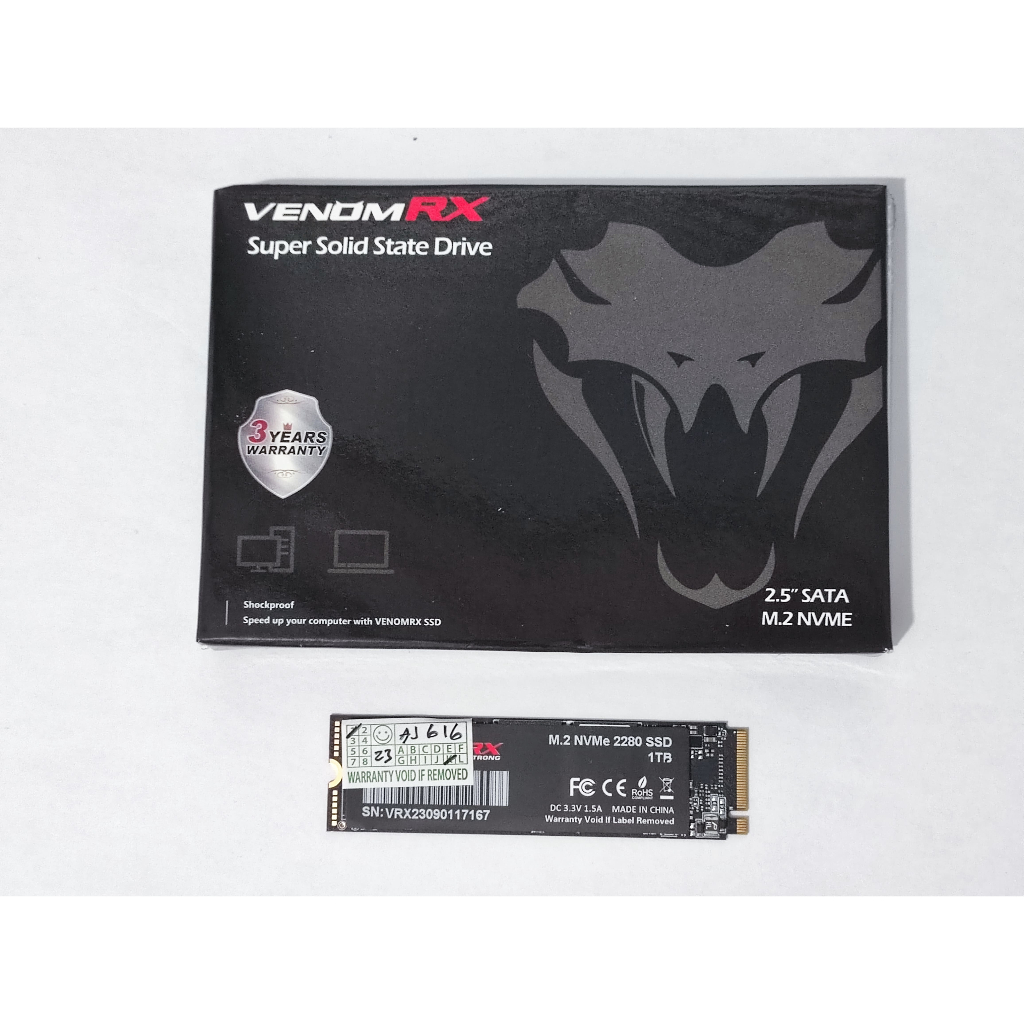 VENOMRX SSD NVME 3.0 1TB