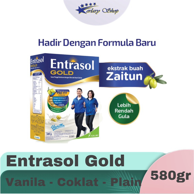 

Entrasol Gold 580gr Vanila - Cokelat