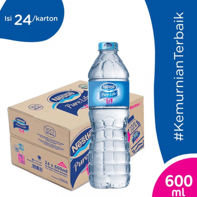 

Harga Termurah!! Nestle 600ML - Air Mineral 1 Dus 7atjp