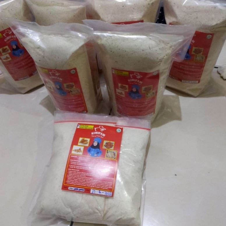 

L095AG97 Tepung biang fried chicken premium 1kg. untuk 10kg trigu murni 74