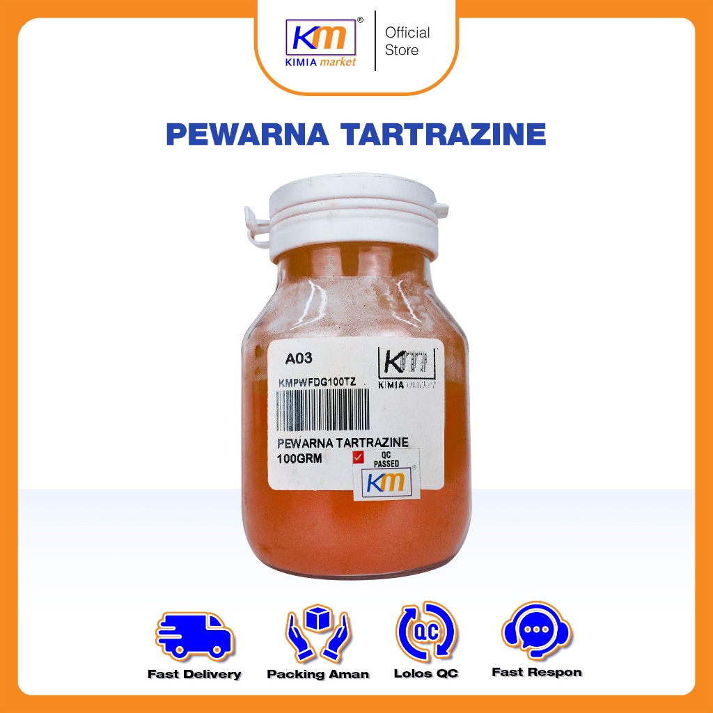 

Pewarna makanan warna Tartrazine / food grade 100gr