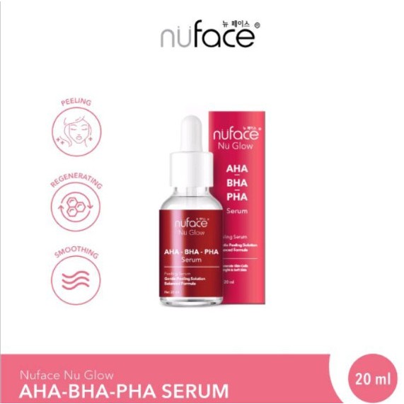 NUFACE NU GLOW AHA BHA PHA SERUM
