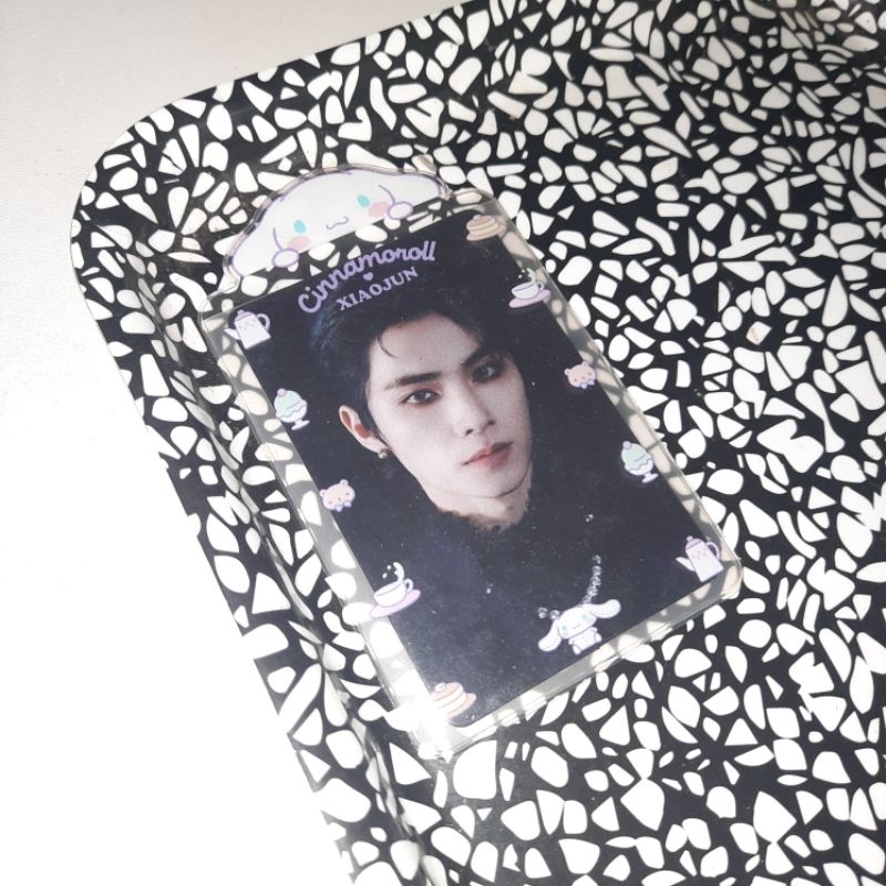Xiaojun pc phantom fanmeet in jakarta & sleeve sanrio cinnamoroll cahol holder nct wayv
