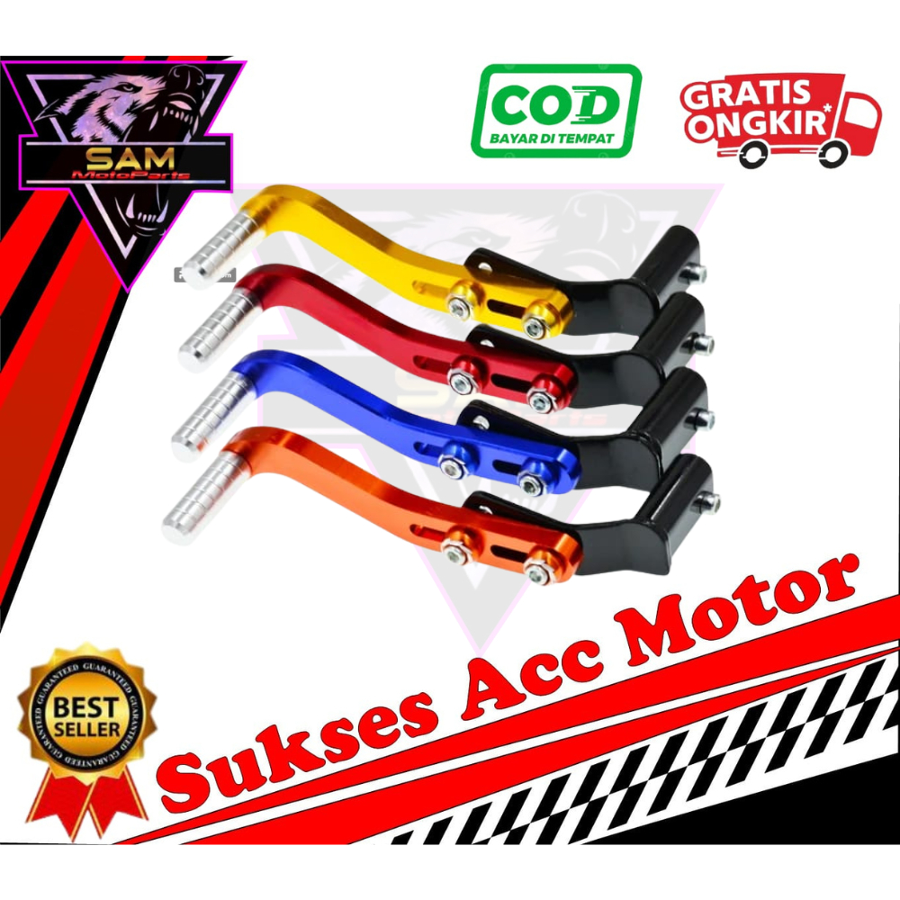 Operan Gigi Kick Perseneling Cnc Universal Vixion Ninja Jupiter Verza All Motor