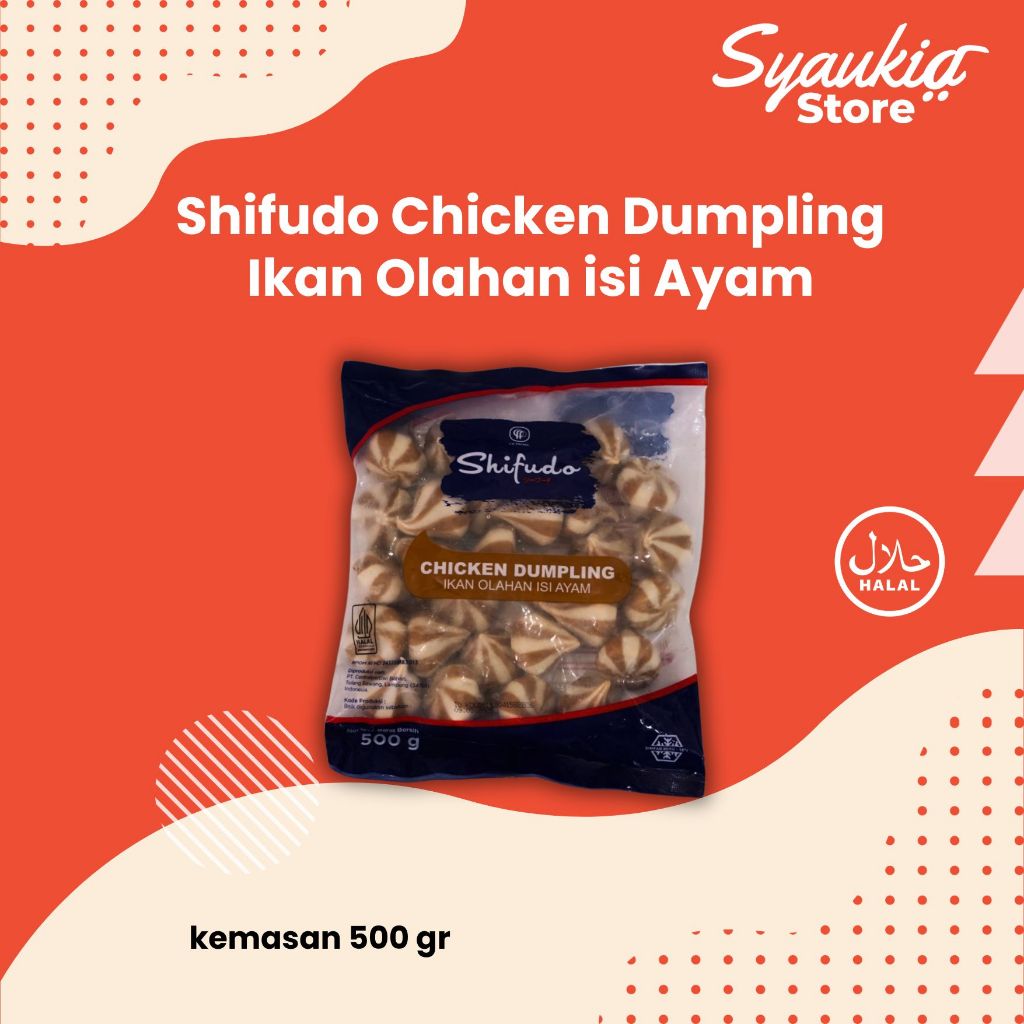 

SHIFUDO Dumpling Chicken 500g Isi 28